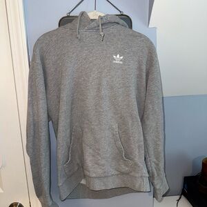 Adidas Men's Heather Gray Hoodie
